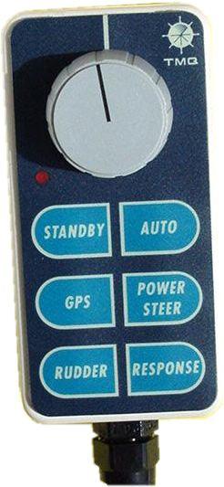 Autopiloten är nu Standby i läget SET. Båten styrs nu åter manuellt Notera: När autopiloten har stängts av från en fjärrkontroll kan pilotens funktionsväljare stå kvar i AUTO eller PWR läge.