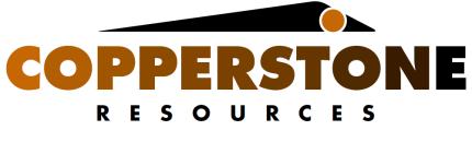 Publicerad 2017-06-19 COPPERSTONE RESOURCES AB: BETYDANDE MINERALISERING PÅTRÄFFAT PÅ DJUPET VID SVARTLI- DEN OCH EVA Copperstone Resources AB ( Copperstone" eller Bolaget ) har glädjen att annonsera