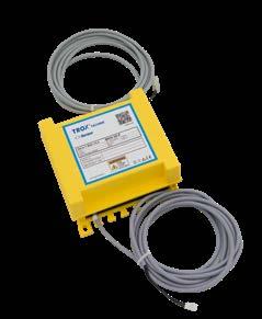 AuraSafe Master och AuraSafe Slav kommunicerer via LAN Ethernet TCP/IP.