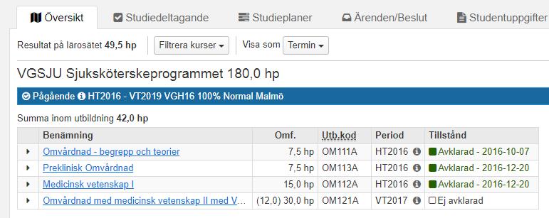 Andra resultat Andra resultat används för att lägga till ett resultat i Ladok på annat sätt än via resultatrapportering.