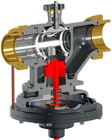 lways protect the pressure regulator by using strainers upstream of the valve. Make sure that the water quality complies with UNI 8065 standards (Fe < 0.5 mg/kg and Cu < 0.1 mg/kg).