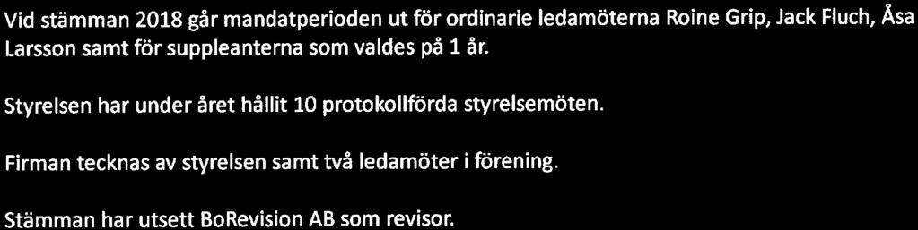 Brf Sundveda Äng, Org. nr. 716422-6586 l FÖRVALTNINGSBERÄTTELSE 2017 Styrelsen för Bstadsrättsförening Sundveda Äng i Märsta får härmed avge årsredvisning för räkenskapsåret 2017-01-01-.