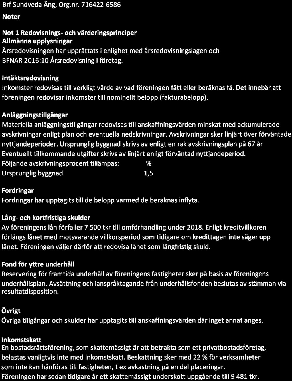 Avskrivningar sker linjärt över förväntade nyttjandeperider.