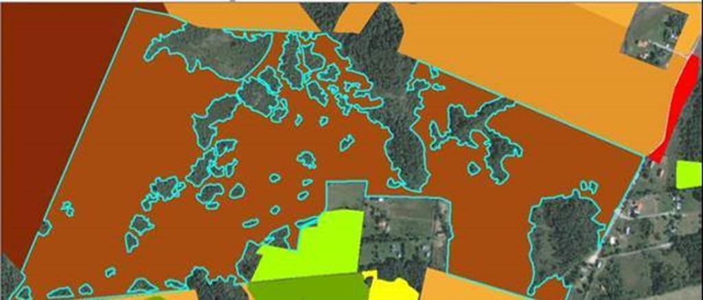 Åkerkanter som indikator (meter / ha åkermark) (storlek, flikighet, brukningshinder) Area