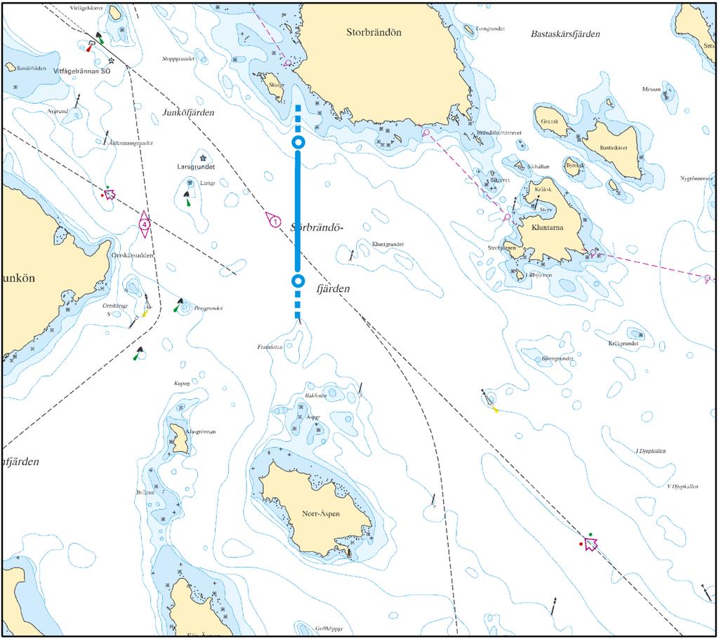 Lu2 - Luleå Larsgrund 1 ) Larsgrund 65 28,30 N 022 30,30 E 65 26,80 N