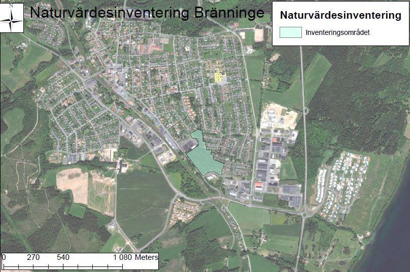 1 Inledning 1.1 Bakgrund och syfte Habo kommun planerar att ändra detaljplanen för inventeringsområdet inom Bränninge från industri till bostäder.