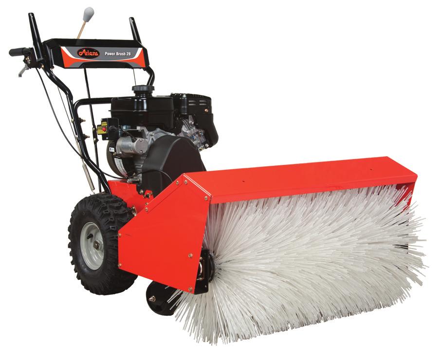 POWER BRUSH SERIES MULTIFUNKTIONSMASKIN POWER BRUSH SERIES Ariens bortsmaskiner levererar samma höga effektivitet, långa livslängd och pålitlighet som våra snöslungor.