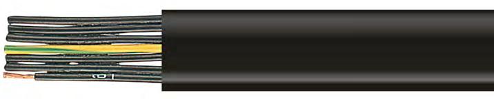 Novoflex HEAVY LSOH/90 Halogenfri flatkabel av polyolefin av halogenfri specialblandning Ledare av fintrådig blank koppar Ver 08/04/13 Halogenfri flexibel flatkabel med yttermantel av polyolefin och