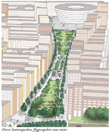 Introduktion Hagastaden är ett av kommunfullmäktige utpekat stadsbyggnadsprojekt. Fram till år 2025 ska Norra Stationsområdet bebyggas och utvecklas till en helt ny del av staden.