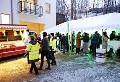 I KORTHET Vi hälsade studenter välkomna med inflyttningsmingel I Årstadal har 172 studenter fått egna lägenheter.