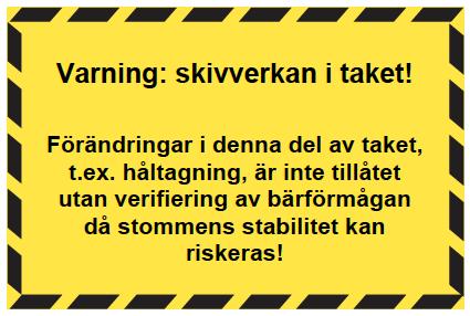 9.16 Kontroll efter montering Kontroll bör göras direkt efter montering, men framförallt innan efterföljande arbeten påbörjas (t ex taktäckningsarbeten, installationsarbeten etc), om nödvändigt även