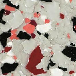 Crystal Ice - Oyster White Perginol Perginol är en dekorativ flingbeläggning som ger en lättskött golvyta i miljöer med lätt till medeltung