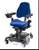 Invacare Pronto M41 Ellyft, elektrisk sitsvinkling Mitthjulsdriven, 6 hjul Sittbredd 38-53 cm, sittdjup 41-56 cm, Sitthöjd 42 cm Vändutrymme 107,5 cm 61 cm 103 cm Totalvikt 128 kg