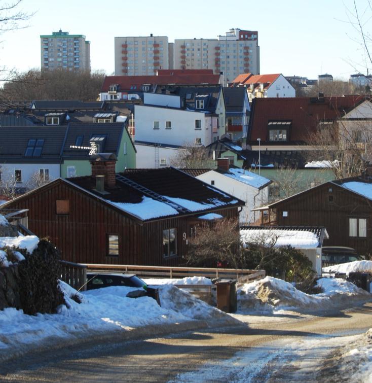 4.2 Bebyggelsestruktur Bebyggelsestruktur är en styrande faktor för resandebehov och resmönster. Stockholms läns olika kommuner skiljer sig åt med avseende på bebyggelsestruktur.