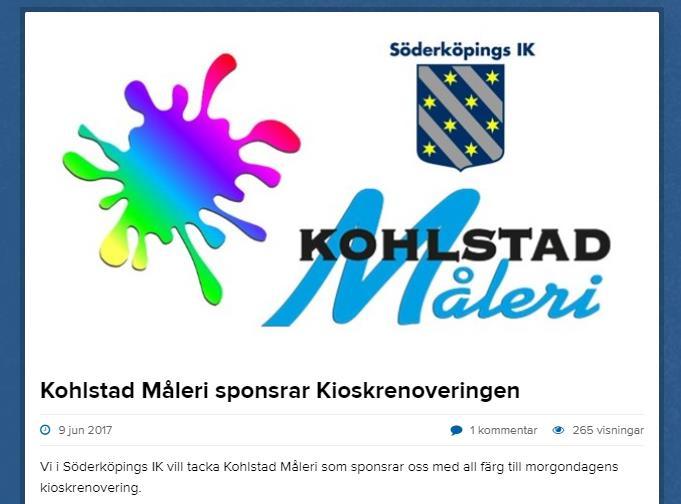 Facebook: Vi har idag 527 följare på våran Facebook sida www.facebook.com/sik2004/ Allt som publiceras på våran hemsida läggs även ut på Facebook sidan.