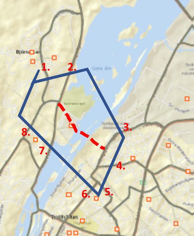 2.2 Trafikmängder 2.2.1 Trafikverkets SAMPERS-modell Trafikmängderna i de tidigare analyserna är redovisade på en relativt övergripande nivå och avser årsdygnstrafik.