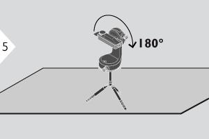 Inställningar Kalibrering av adapterna Leica DST 360* * Funktionen är aktiverad när den är ansluten till Leica-adapter DST 360. Definiera en punkt som ska mätas upp på minst 8 m avstånd.