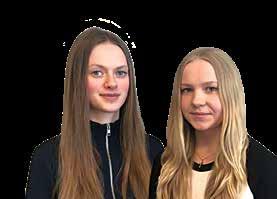 Olivia Forssén och Felicia Persson från Sollefteå Gymnasium kontaktade Processum för att samla material till en artikel om single cell protein som fiskfoder.
