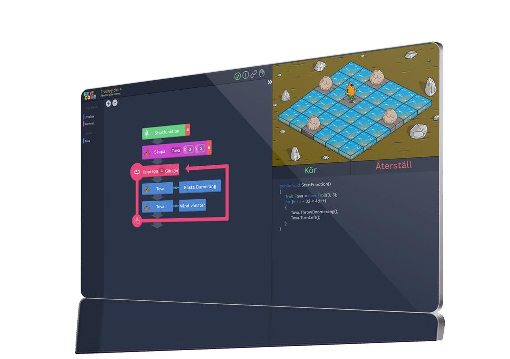 HEY! CODE I SKOLAN. HEY! CODE är ett verktyg som hjälper barn att bli bekväma och kunniga i en digital värld. HEY! CODEs uppdrag är att hjälpa till att skapa en ny generation av kreativa och nyfikna individer.