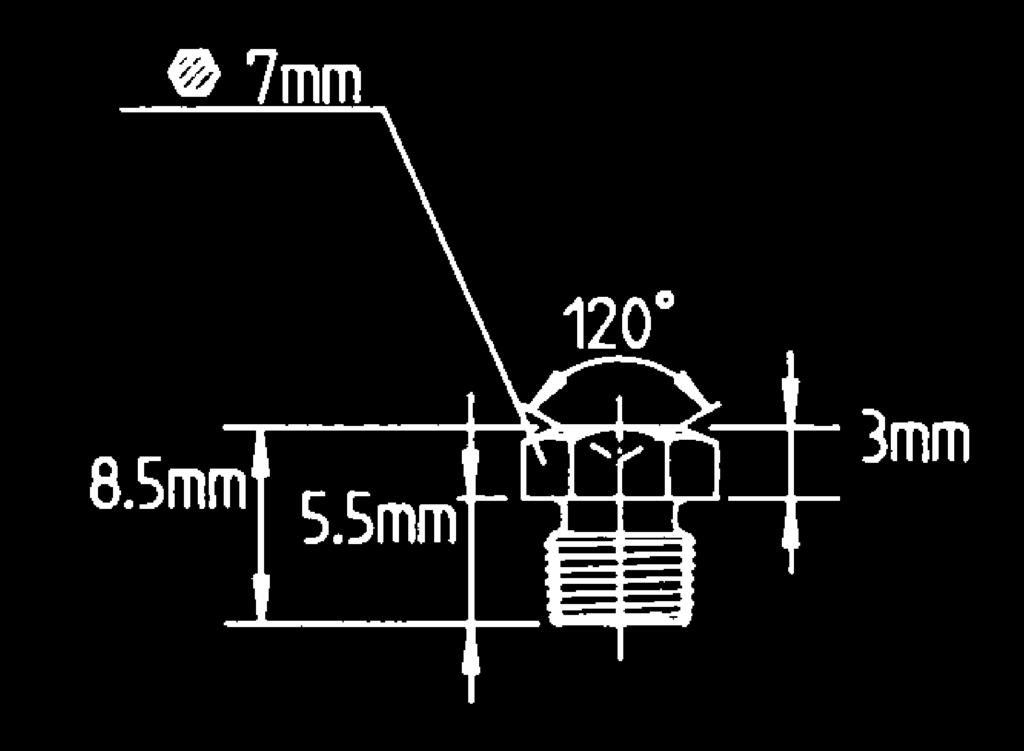 UNF 3100742 1/ 4 28 NF 3100742 1/ 4