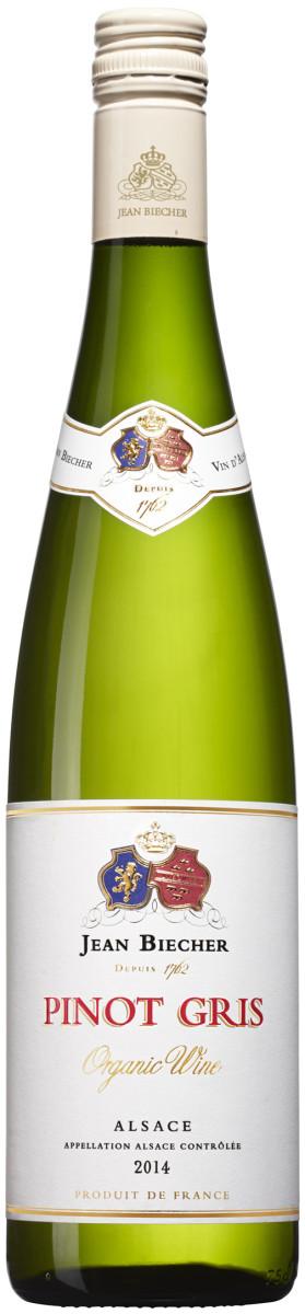 GZ001 403,1 JEAN BIECHER BIECHER RIESLING FRANKRIKE, ALSACE 100% Riesling Vinet har en stor, blommig, typisk rieslingdoft.