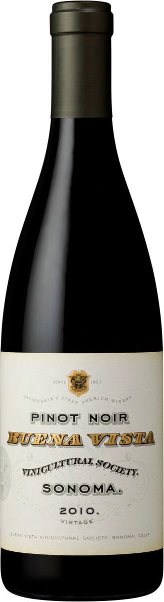 7377 117,5 BUENA VISTA NORTH COAST PINOT NOIR USA, NORTH COAST 100% pinot noir Kryddig, balanserad smak med inslag av