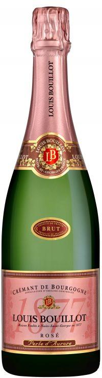 LOUIS BOUILLOT CRÉMANT DE BOURGOGNE ROSÉ BRUT FRANKRIKE, BOURGOGNE 40% pinot noir, 35% chardonnay, 25% gamay Torr,