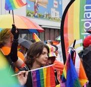 Pridefestivalen i Kristianstad samlade massor av folk.