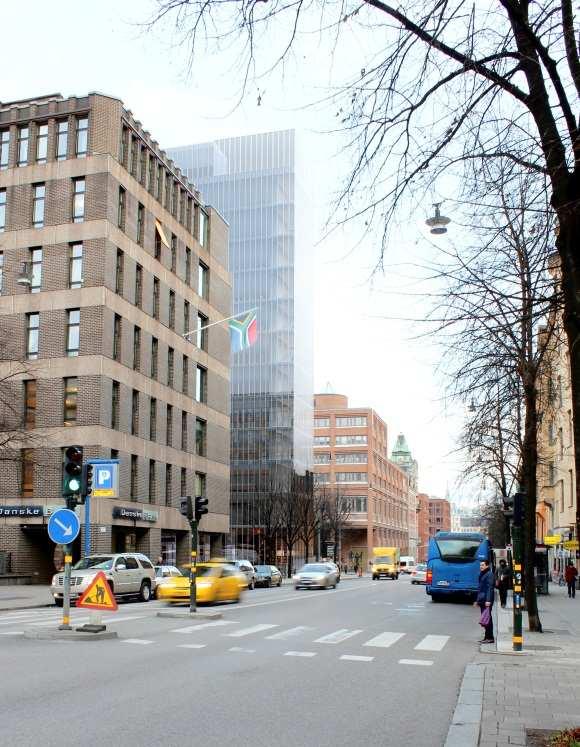 Byggnaden kan rymma cirka 400 arbetsplatser.