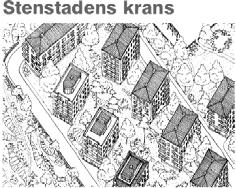 Se exempel i Figur 19 där Trädgårdsstad visar ett exempel på planerad struktur, som dock inte är extremt. 2. Småhusbebyggelse, fritt liggande med oplanerad struktur.