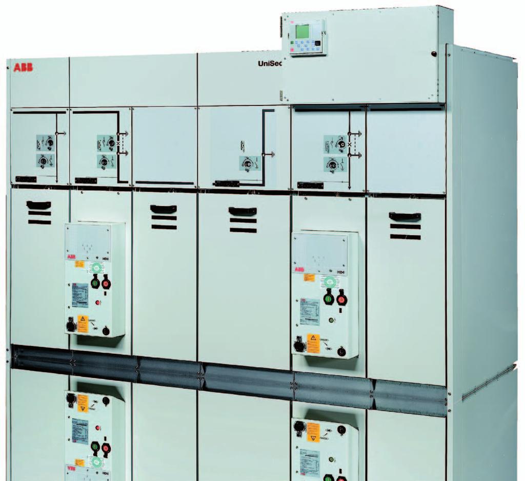 UniSec a superior switchgear range UniSec En överlägsen ställverksserie Ställverken UniSec är resultatet av en