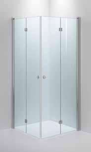 Yttermått väggprofiler 850 x 850 mm. Yttermått glas 900 x 900 mm.
