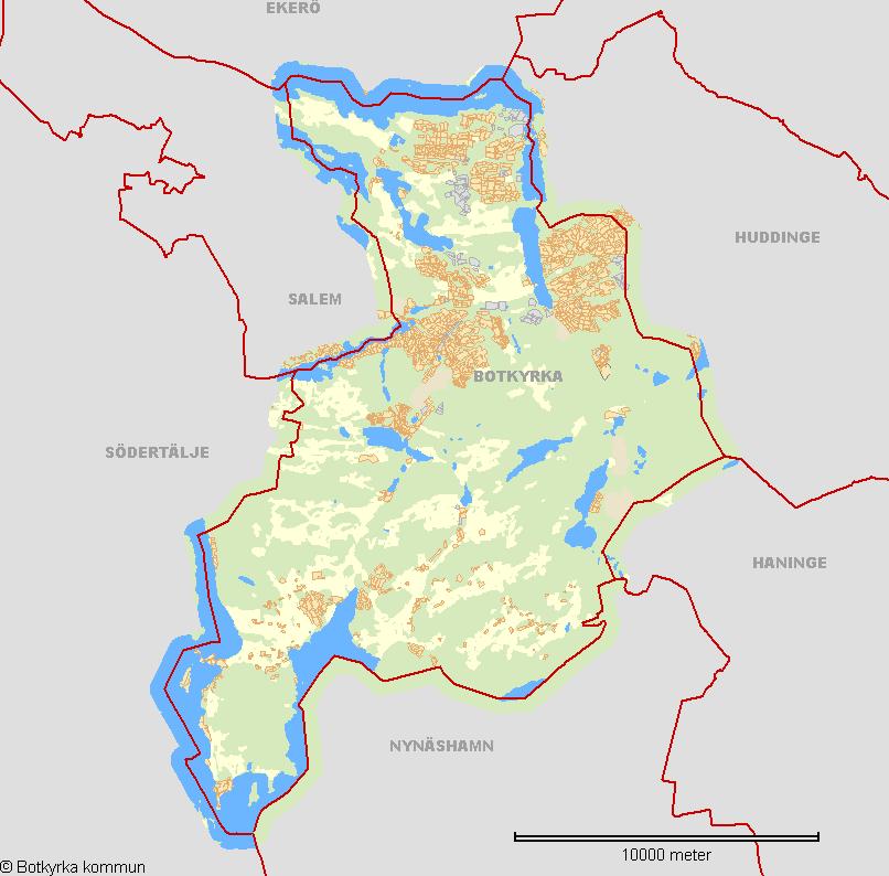 BOTKYRKA KOMMUN Femte största kommunen i Stockholms Län (av 26) 23:e största i landet (av 290) INVÅNARE 81 195 Kvinnor 40 244 Män