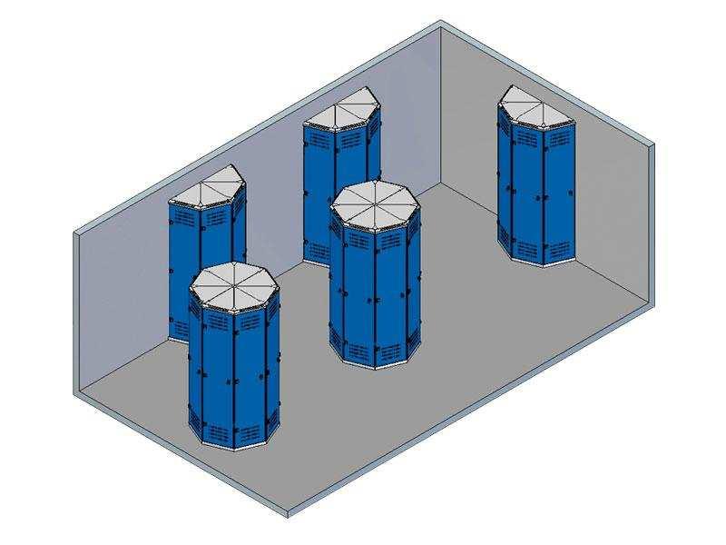 NLC - Cirkel steel Finns även som 2, 3, 4, 5 fack i höjd Klädskåp med tidlös och robust design. Planttak hatthylla med klädstång och klädkrok, samt en nedre hylla.