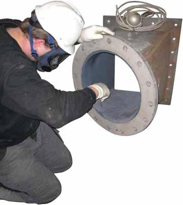 värdeminskning Slitagebeständiga komponenter av legeringsmetall är svåra och kostsamma att reparera.