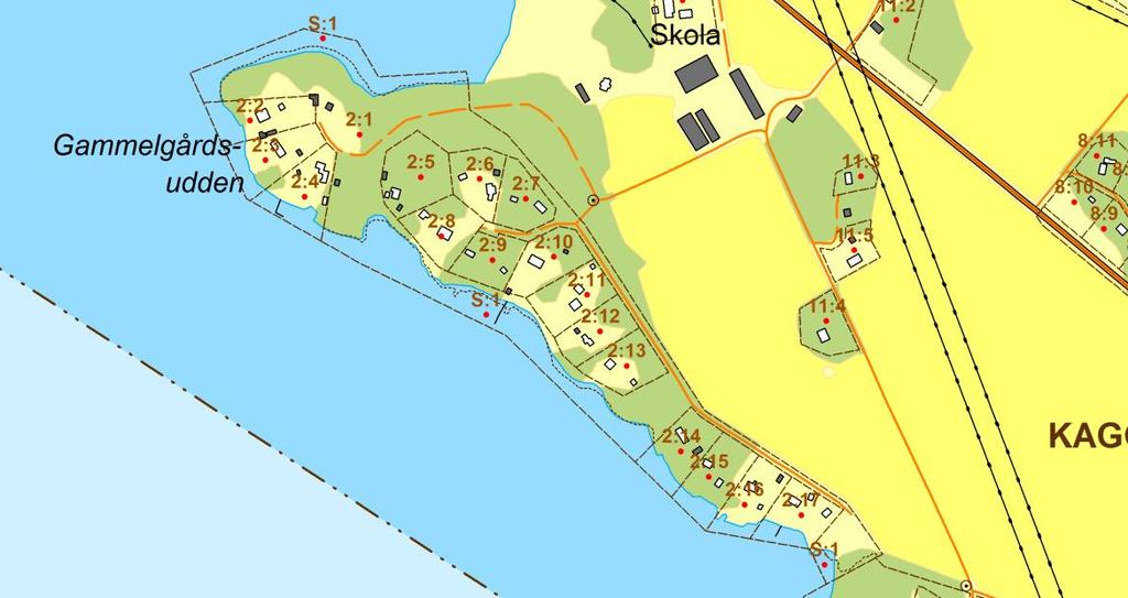 1(29) Stadsarkitektkontoret 2015-02-11 GRANSKNING NORMALT PLANFÖRFARANDE Detaljplan för Kaggeholm 2:1 m fl (Helgö etapp 3:2) Dnr PLAN.2015.13 PLAN- OCH GENOMFÖRANDEBESKRIVNING Fastighetskartan med utredningsområdets avgränsning markerat med röd streckad linje.