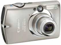 FOTO Digital Ixus 900 Ti är den första Digital Ixus som kan spela in video med ljud i XGA (1024x768 pixlar, 15 bps) det går även att filma i VGA (640x480 pixlar, 30 bps). bildstabilisering.