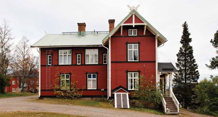 2 Forsbacken Forsbacken 3 På bilden ser du husens läge utmed Vassara älv.