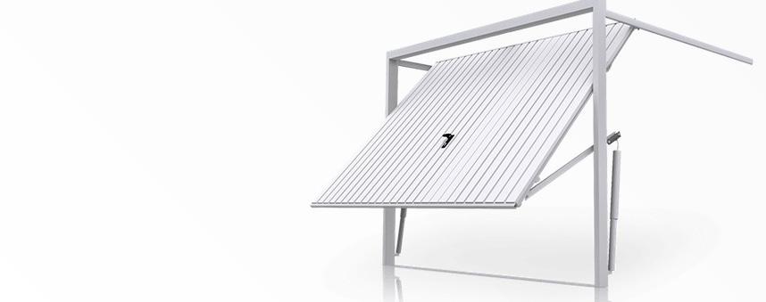 KARAKTÄRISTIK Portblad tillverkas av fözinkad stålplåt - trapets T-10 - med horisontell, vertikal eller diagonal mönsterläggning av