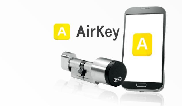 SMART HEM - AirKey AirKey -systemet möjliggör hantering av tillträdeskontroll via Internet.