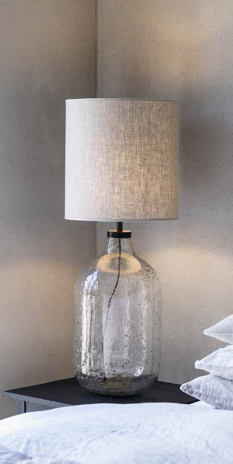 textilsladd GROOVE BORDSLAMPA GROOVE 52 CM MED LAMPSKÄRM CELYN 930-89 1974000 Clear/Foileffect 40 cm 39900999 2 st