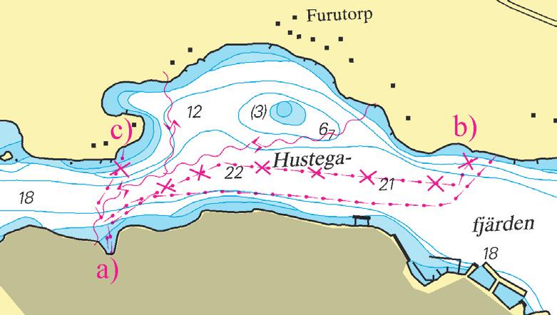 Stockholm archipelago. Eastern part of Lindalssundet. Corrections to spar buoy and depth contour.