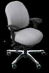 MALMSTOLEN CLASSIC Modell 4000, medelhög rygg bara för dig En följsam stol med knäledsgunga. Ställ in den efter din vikt och längd så följer den din minsta rörelse.