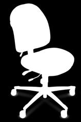 Modell 7000, hög rygg bra för flera användare En arbetsstol med gungan syncroglide och med mycket enkla inställningsmöjligheter. Lätt att justera om ni är flera användare.