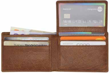 861-065 Cognac vår smidigaste plånbok!
