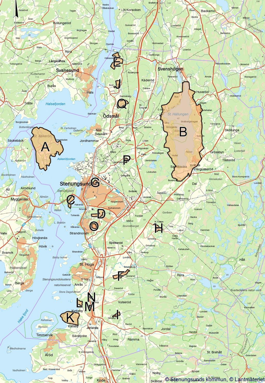 Stenungsunds kommun Skala Datum 1:100000 2013-09-25 Teckenförklaring