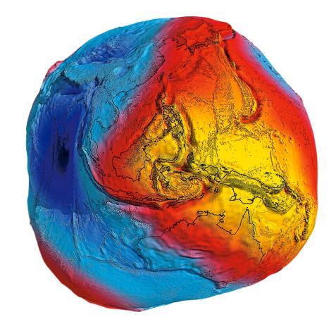 Ellipsoid (jordens matematiska form) ellipsoid