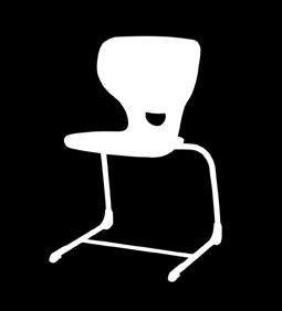 Elevstolar Elevstol Karl Sittskal i polypropen i färgerna svart, lime, orange, blå, bordeaux eller grå. Fotkryss i lackerad aluminium. Justerbar sitthöjd.