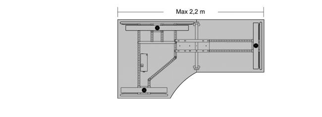 oberon bord beställningsexempel Kopplade bord, sitt/sitt Observera att maxlängd för kopplade bord är 2,2 meter. 1.