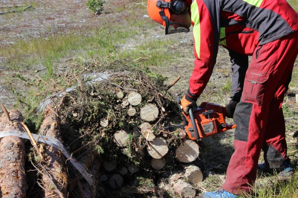 2.4 Fukthalt och temperatur Ingående fukthalt mättes vid två tillfällen, dels direkt efter avverkning dels vid konstruktionen av vältorna.